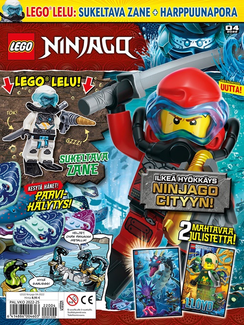 Tilaa LEGO Ninjago lehti
