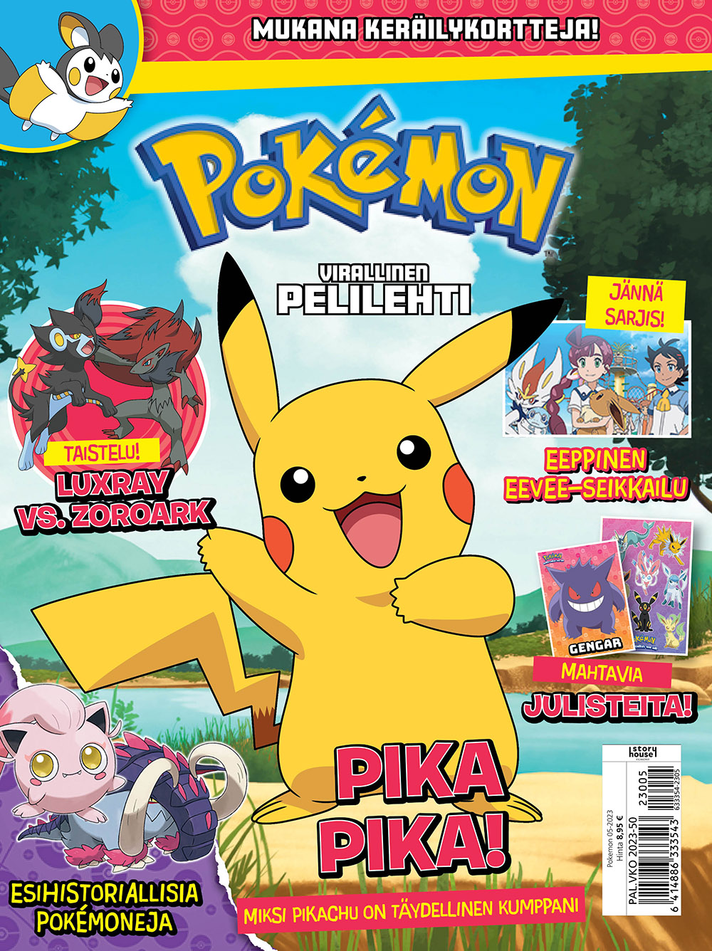Tilaa Pokémon lehti