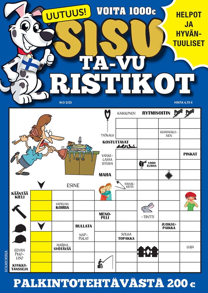 Tilaa Sisu-Tavuristikot lehti