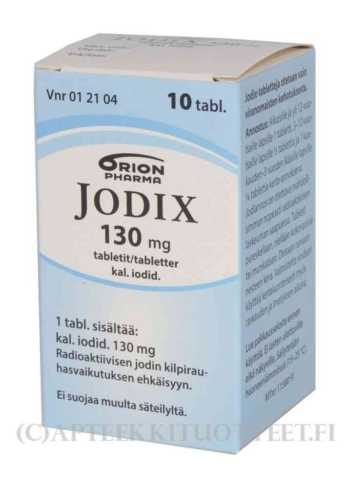 Tilaa Jodix 130 mg 10 tablettia